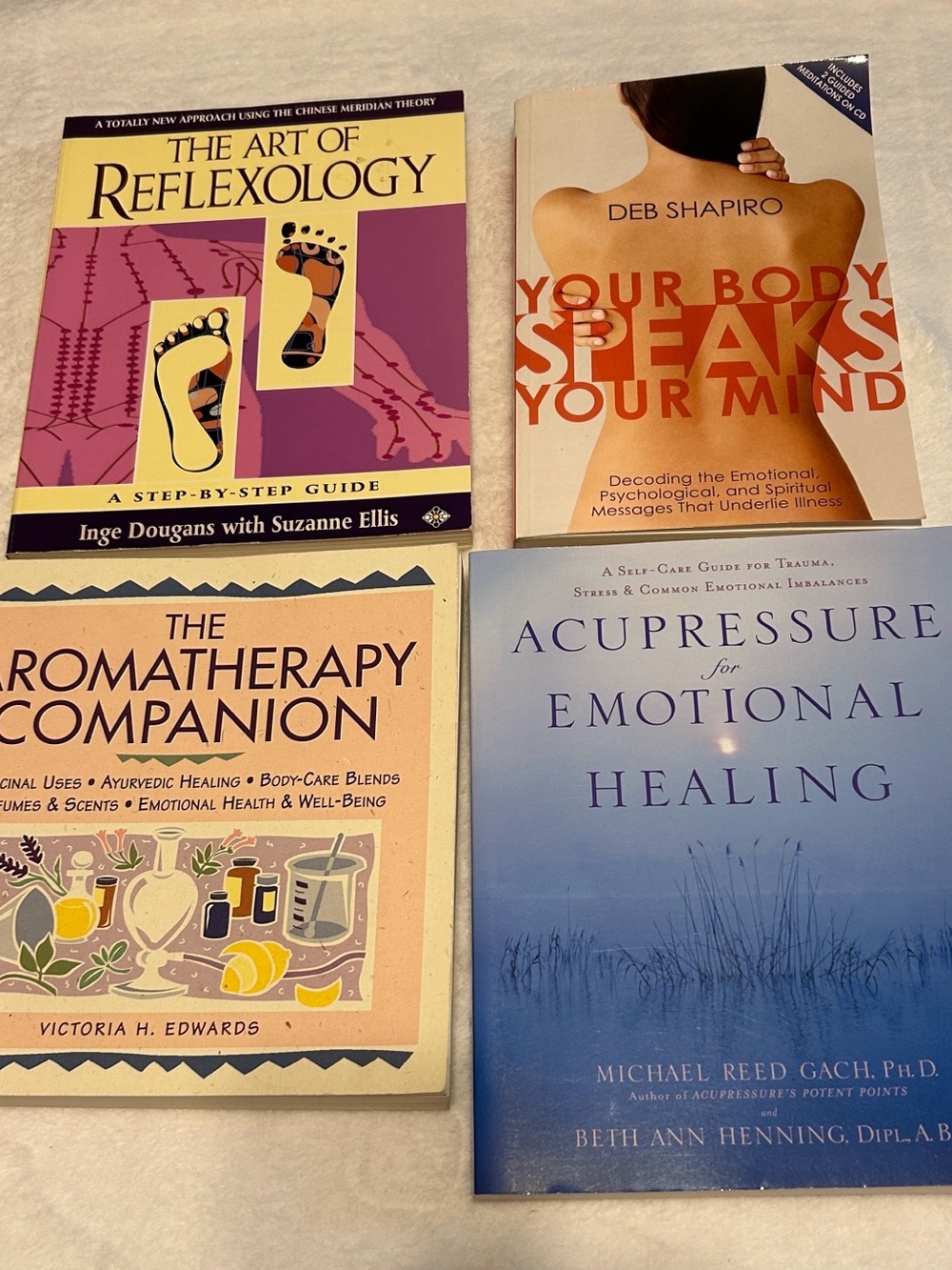 Self Help Books Collection on Health and Wellness Mind & Body bundle of 4